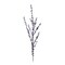 Melrose Ilex Blueberry Artificial Christmas Sprays - 43.5" - Set of 2